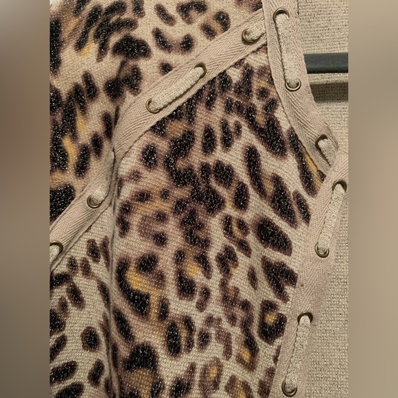 Chico's Animal Instinct Sandra Sweater Cardigan - Picture 5 of 13